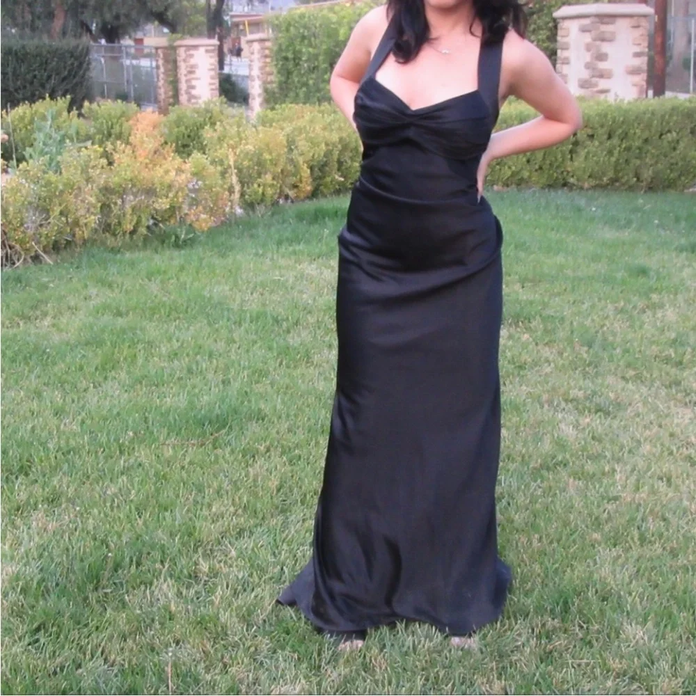 Calvin Klein Elegant Black Formal Evening Gloves